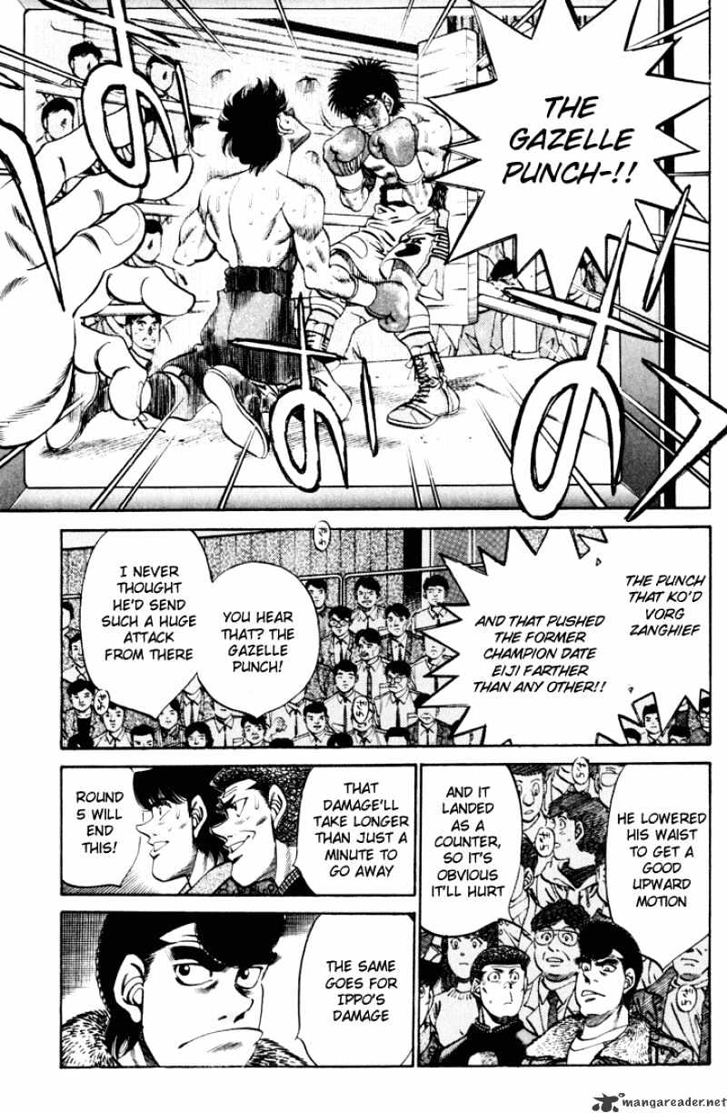 Hajime no Ippo: Fighting Spirit, Chapter 259 image 16